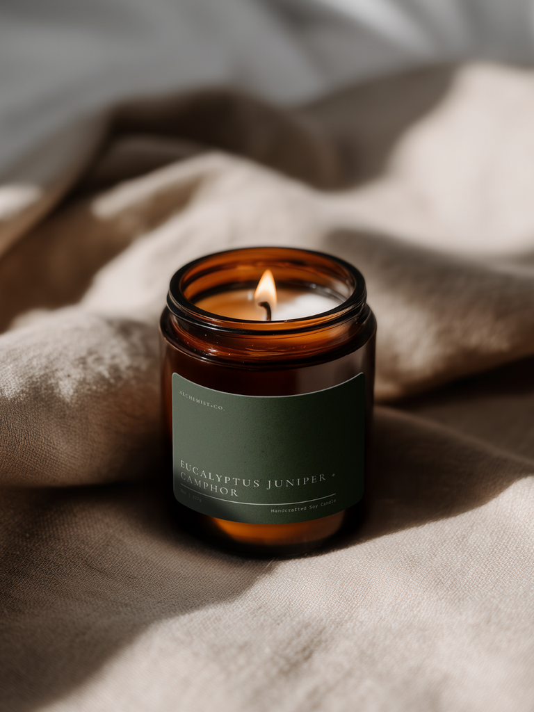 Eucalyptus Juniper + Camphor｜フレグランスキャンドル｜Alchemist +