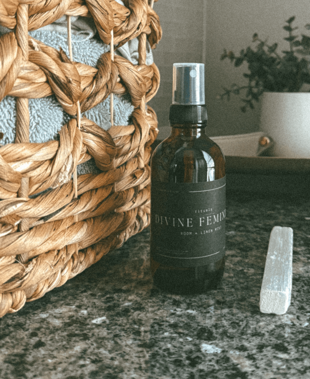 Dark Feminine Room + Linen Mist